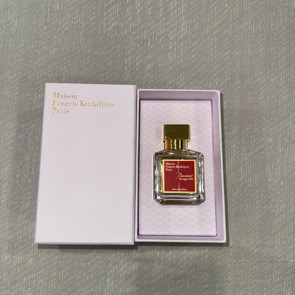 Baccarat Rouge 540 Perfume with Gold Cap